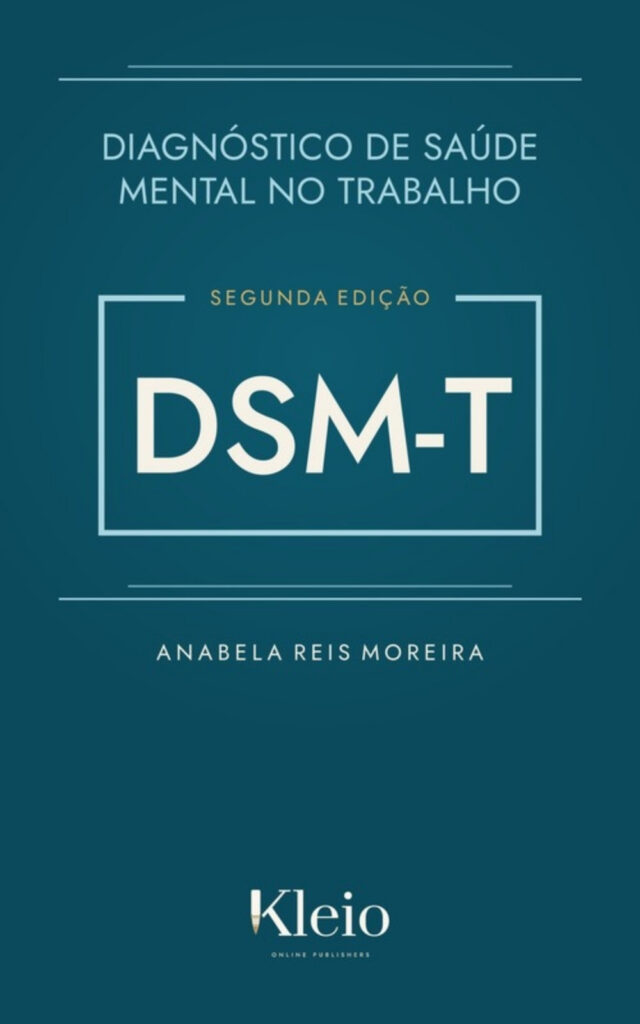 Capa do livro DSM-T — Diagnóstico de Saúde Mental no Trabalho
